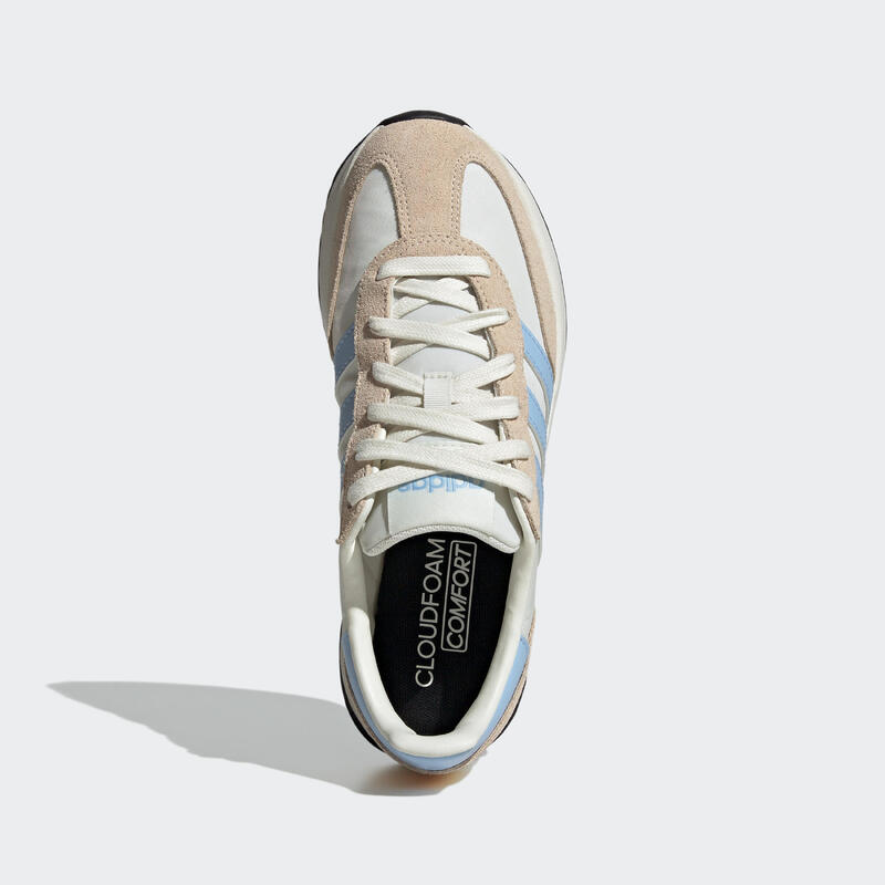 Chaussure femme, Run 70s 2.0 beige bleu