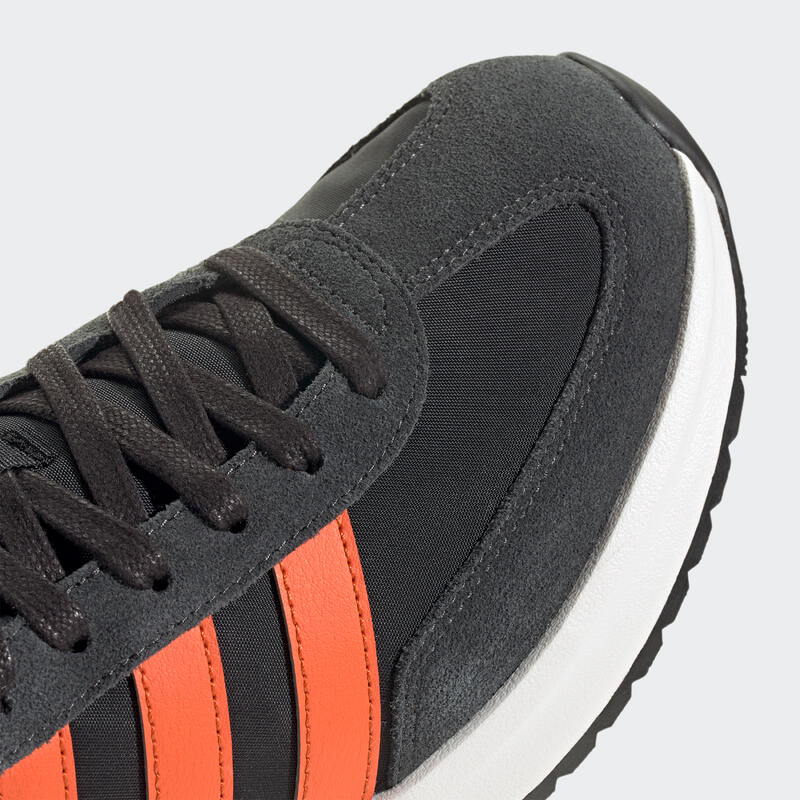 Herensneakers Run 70s 2.0 zwart oranje