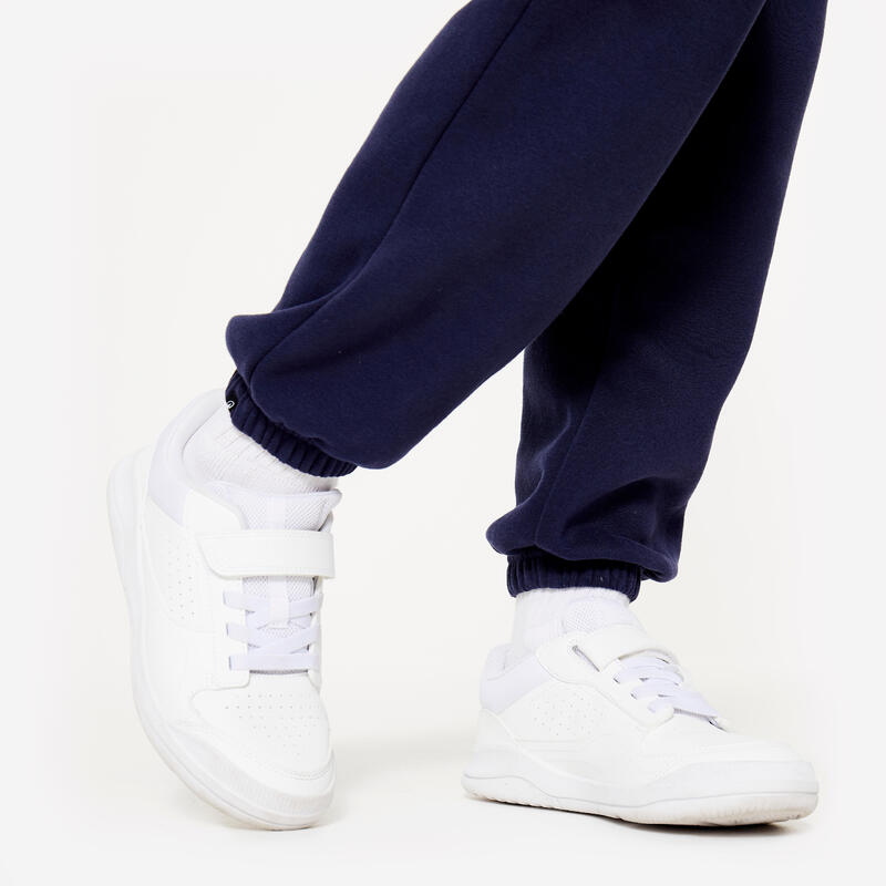 Pantalon de trening călduros multisport albastru Copii 