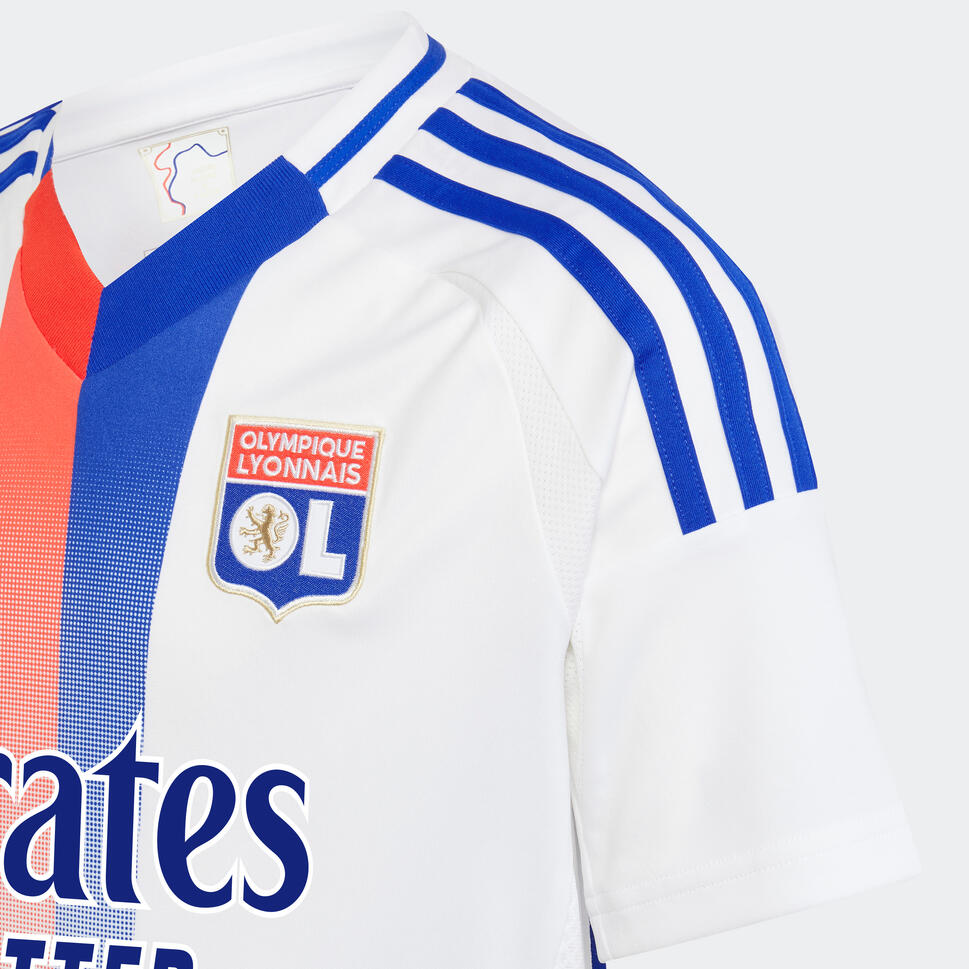 Koszulka piłkarska dla dzieci ADIDAS Olympique Lyonnais domowa sezon 24/25