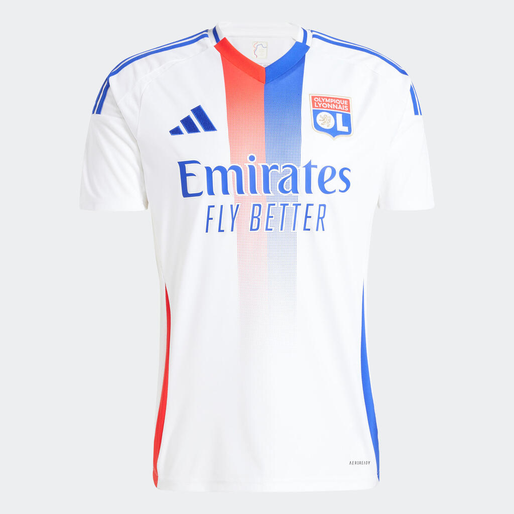 Täiskasvanute jalgpalli kodusärk Olympique Lyonnais Home 24/25