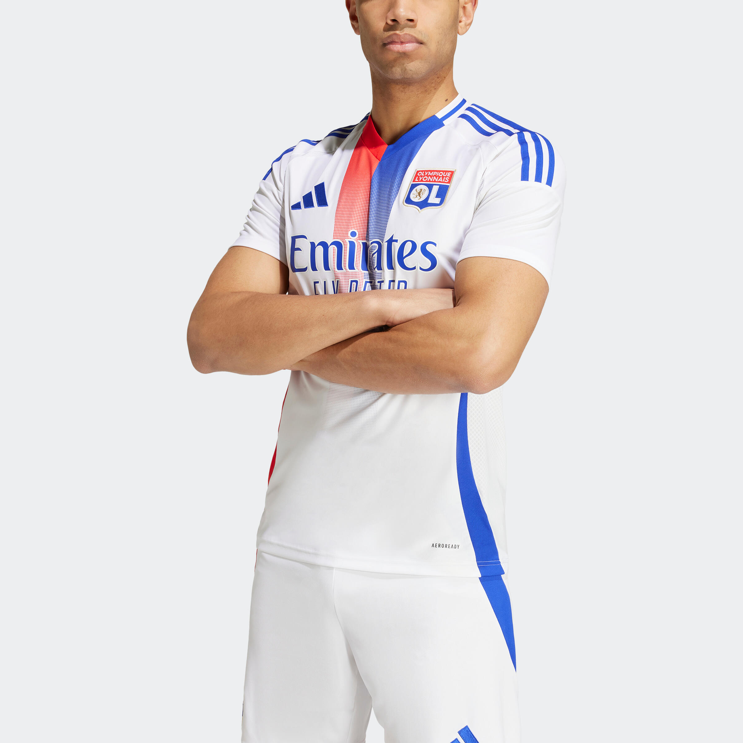 Olympique Lyon shirt 24 25 thuisshirt ADIDAS Decathlon