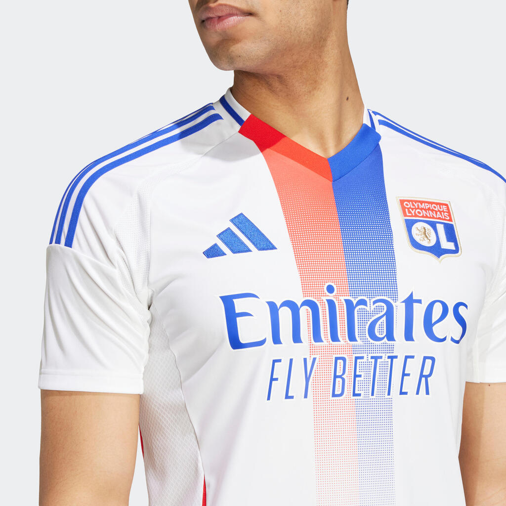 Täiskasvanute jalgpalli kodusärk Olympique Lyonnais Home 24/25