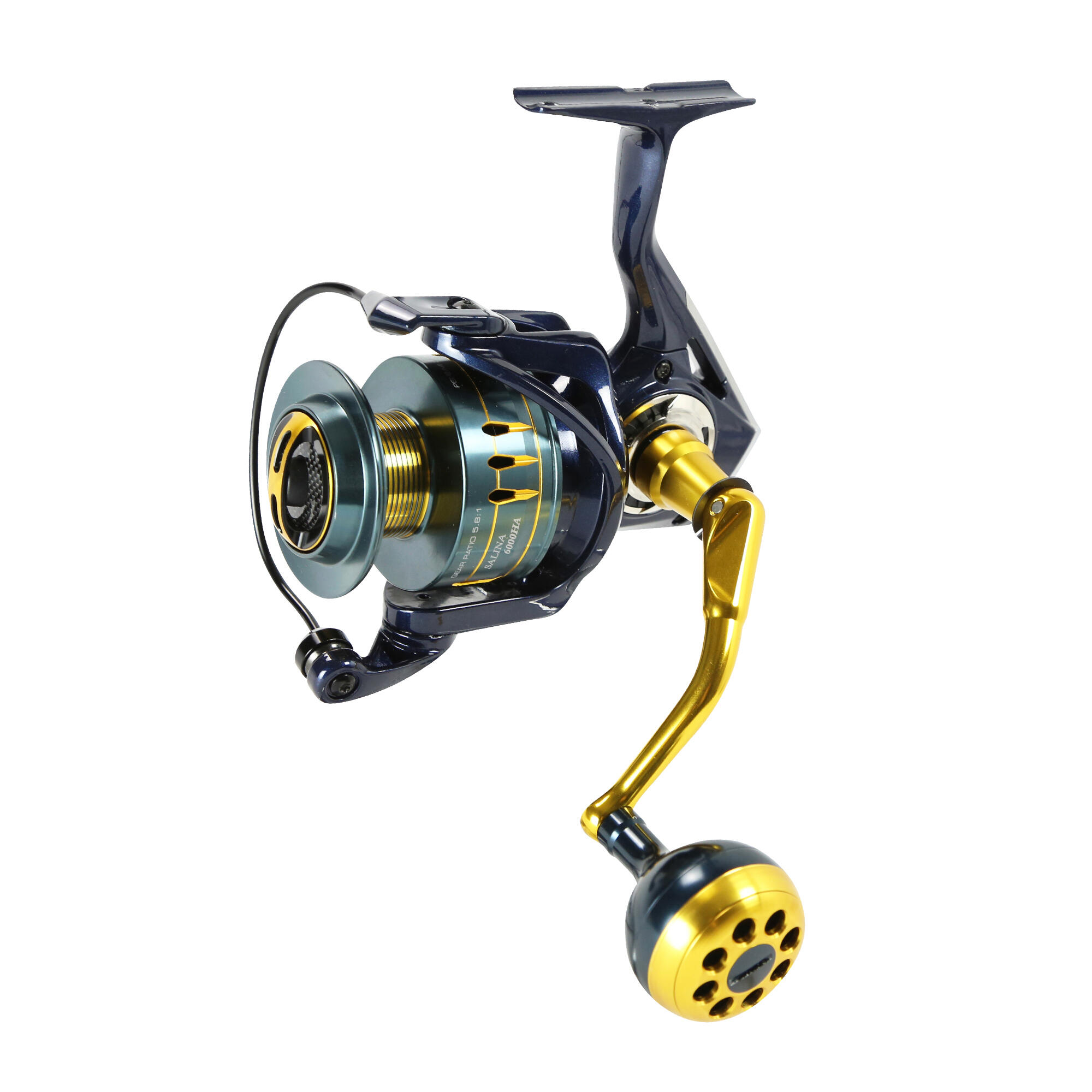 OKUMA Carrete Pesca Spinning Okuma  Salina 5000H Spin High Speed Magnesio Litecast