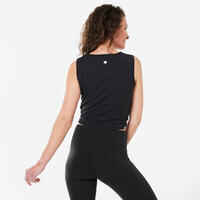 Yoga Crop Top Premium - Black