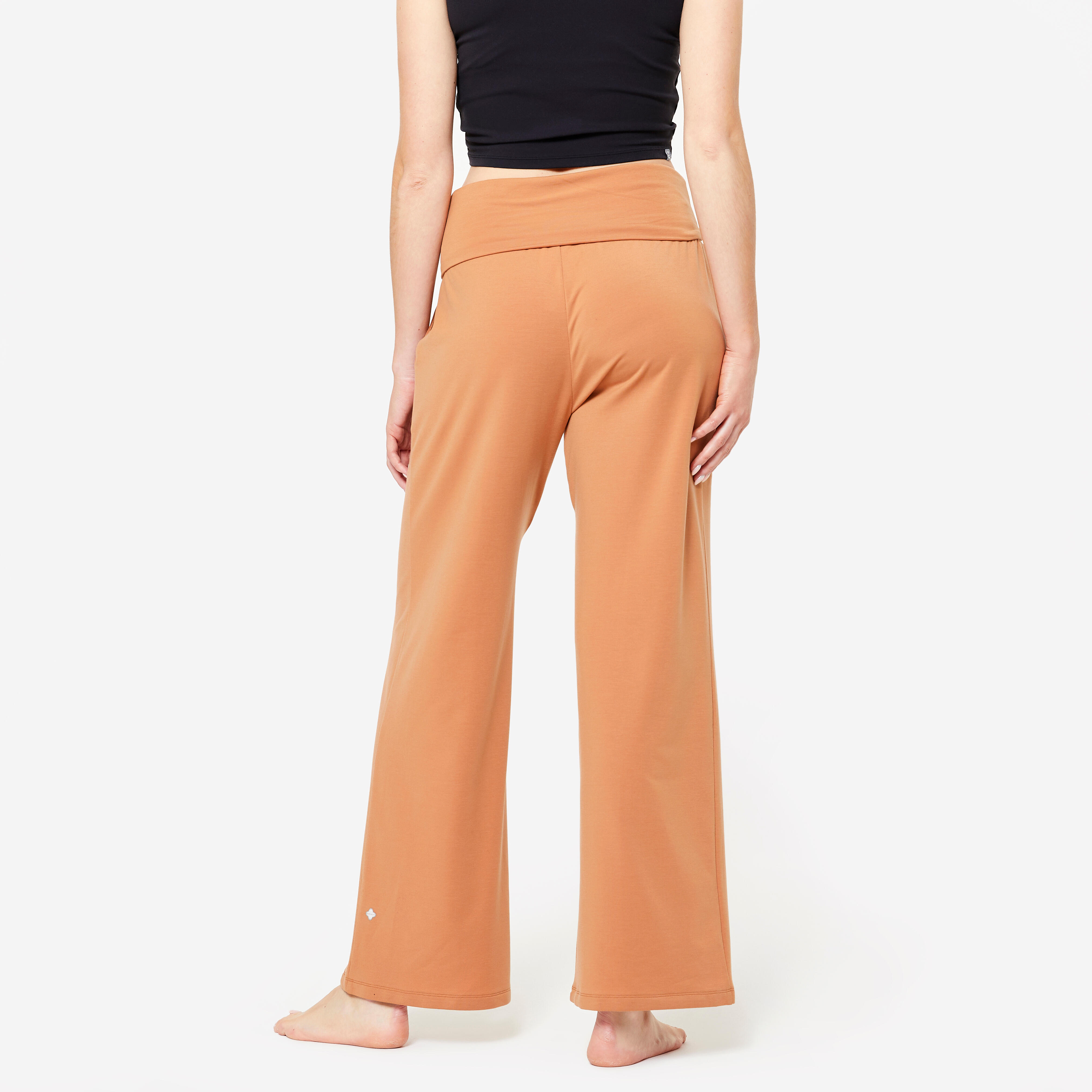 Pantalon de yoga femme - brun - KIMJALY