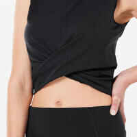 Yoga Crop Top Premium - Black