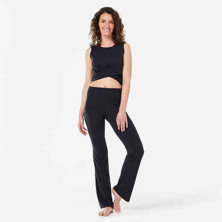 Yoga Crop Top Premium - Black