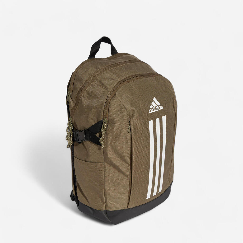RANAC ADIDAS POWER V11 SA DŽEPOM ZA LAPTOP - MASLINASTO ZELENI