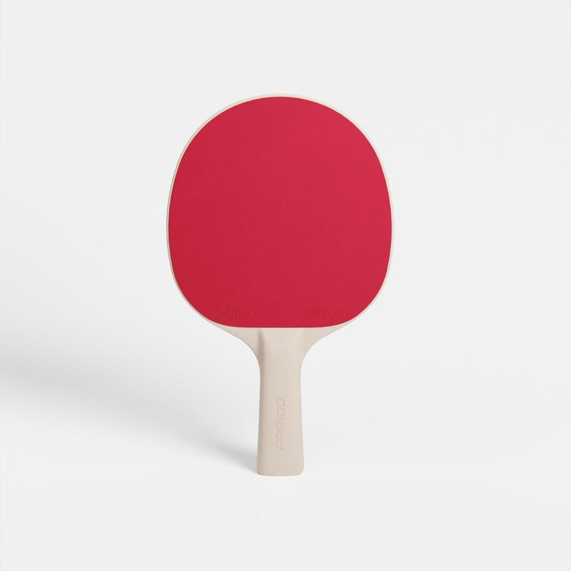 Set de 2 palete rezistente + 3 mingi de ping pong - set PPR100