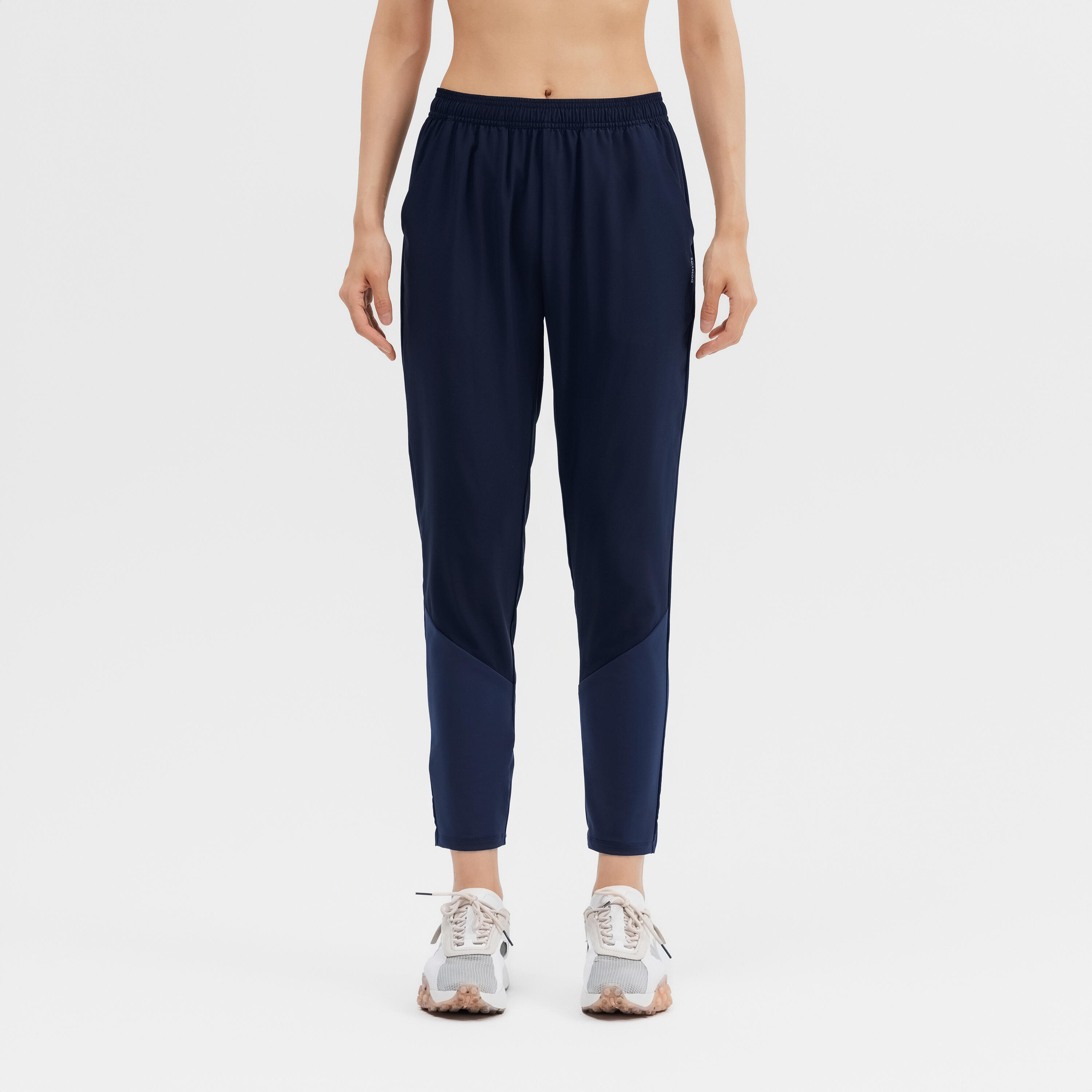 Women Gym Pants Carrot-Cut  - Navy Blue