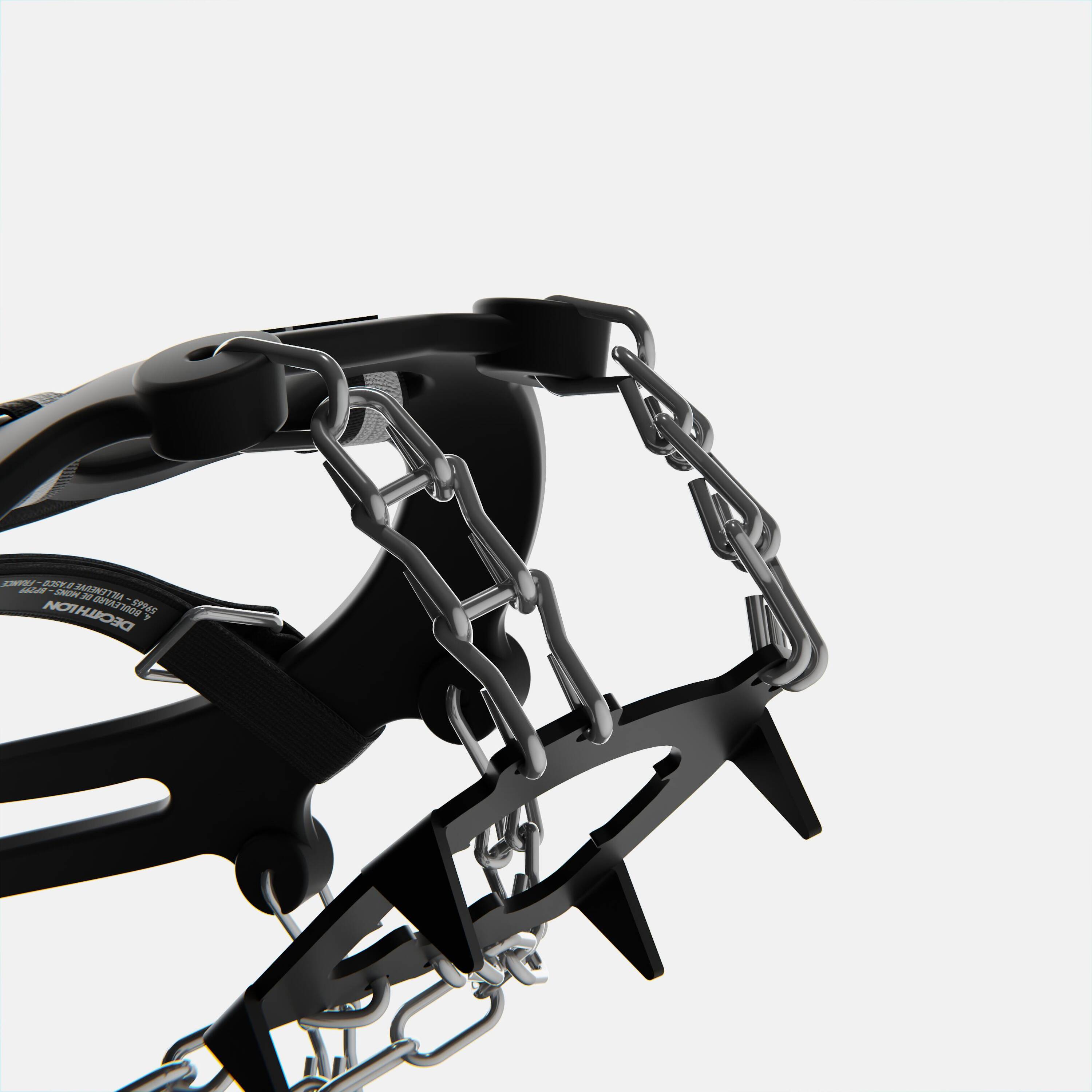 Hiking crampons, Hike 900 - Black -  4