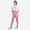 Women's Crop Top T-Shirt - Glacier White