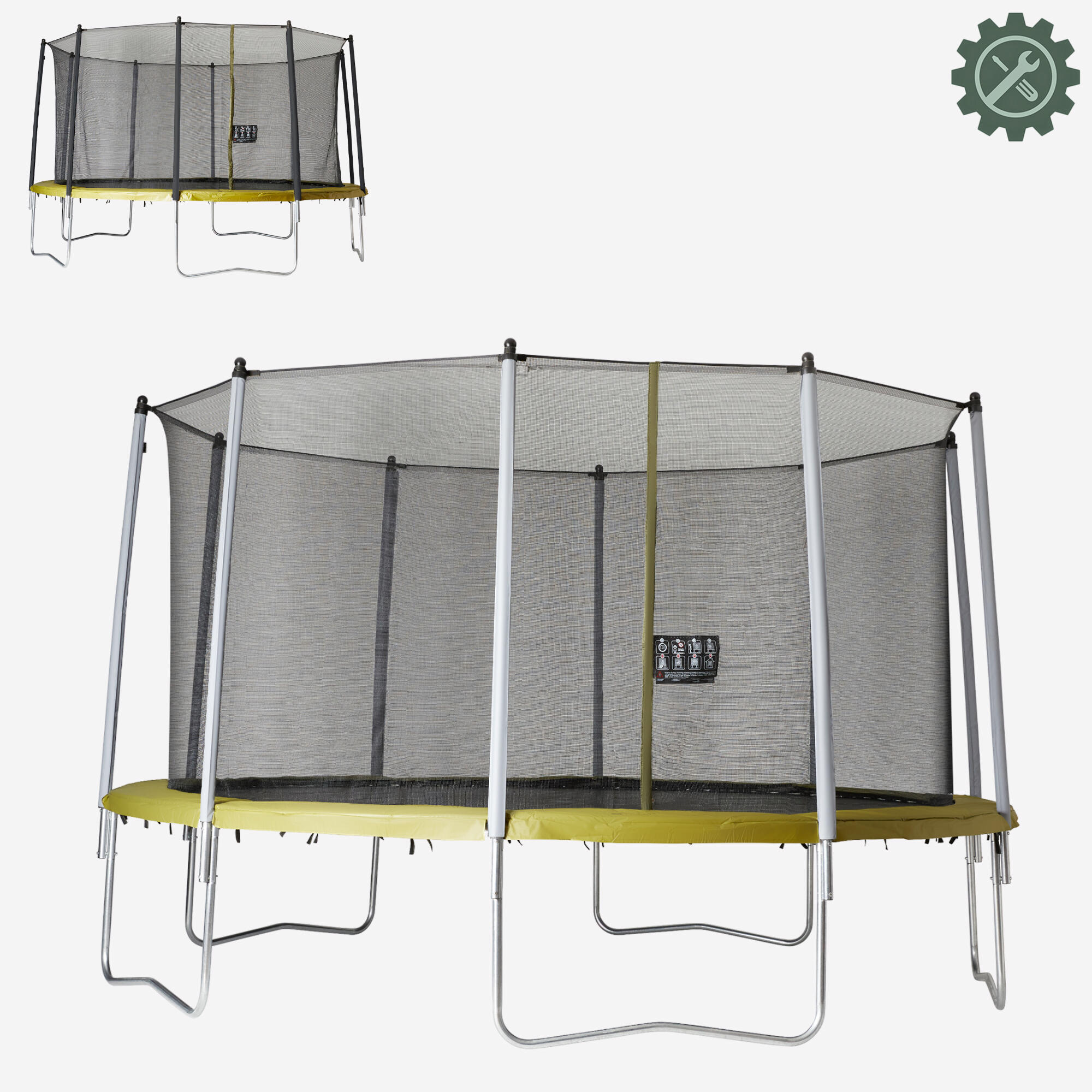 Rete di protezione Trampolino ES 420 6/6