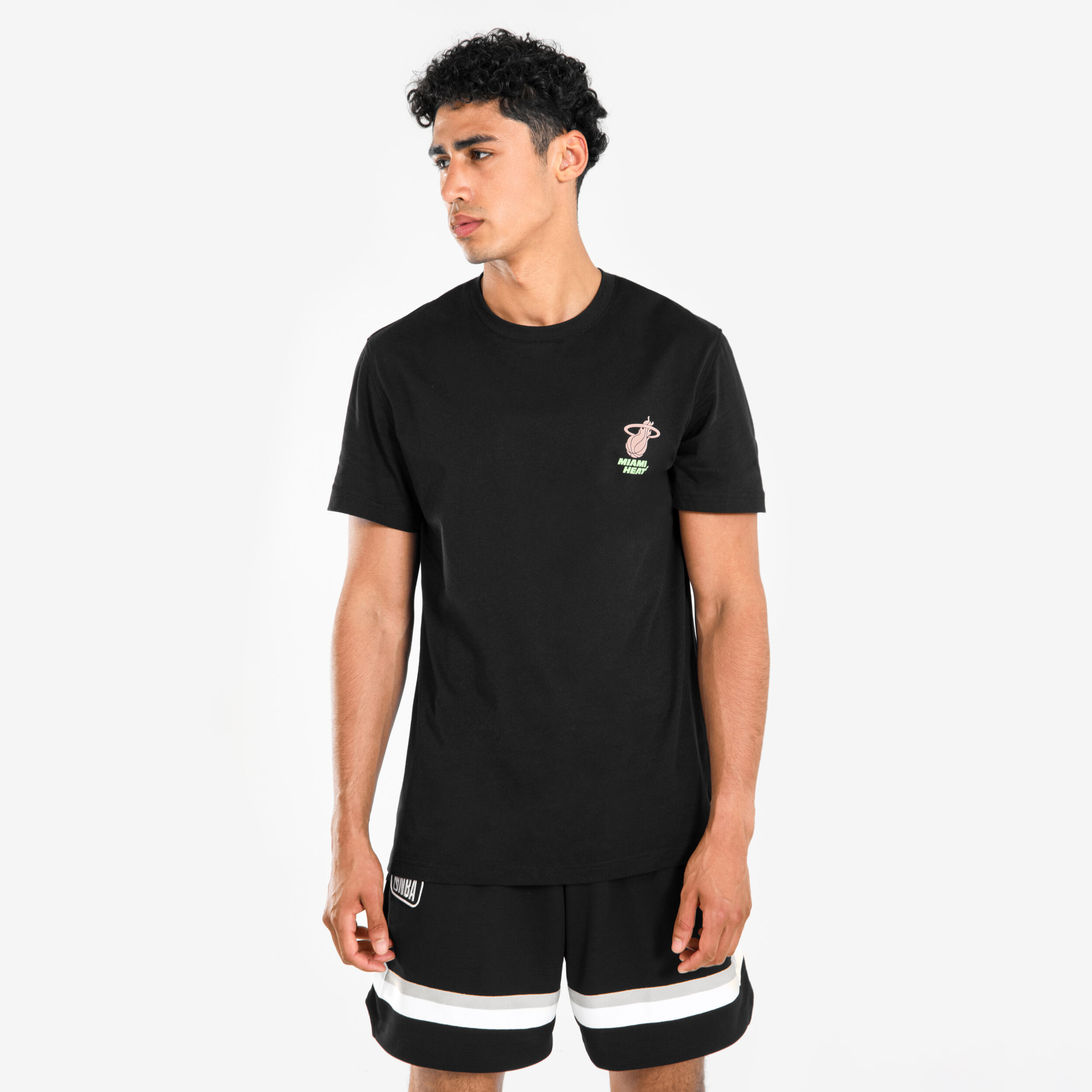 TARMAK Camiseta de baloncesto NBA Miami Heat hombre/mujer -  TS 900 AD Negro