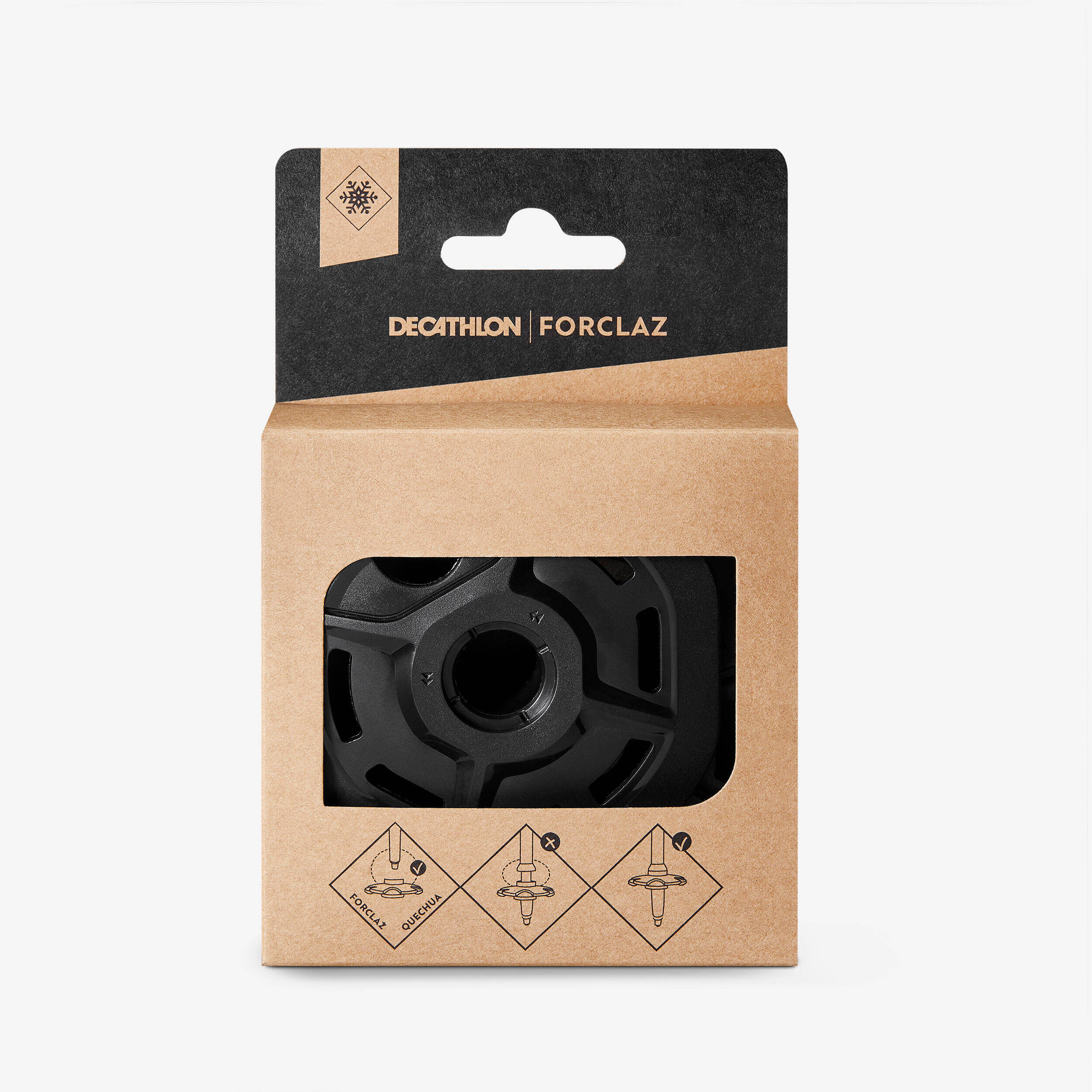 2 winter hiking pole baskets -  2