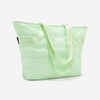 Moteriškas dygsniuotas sportinis krepšys, 25 l talpos, šviesiai žalias