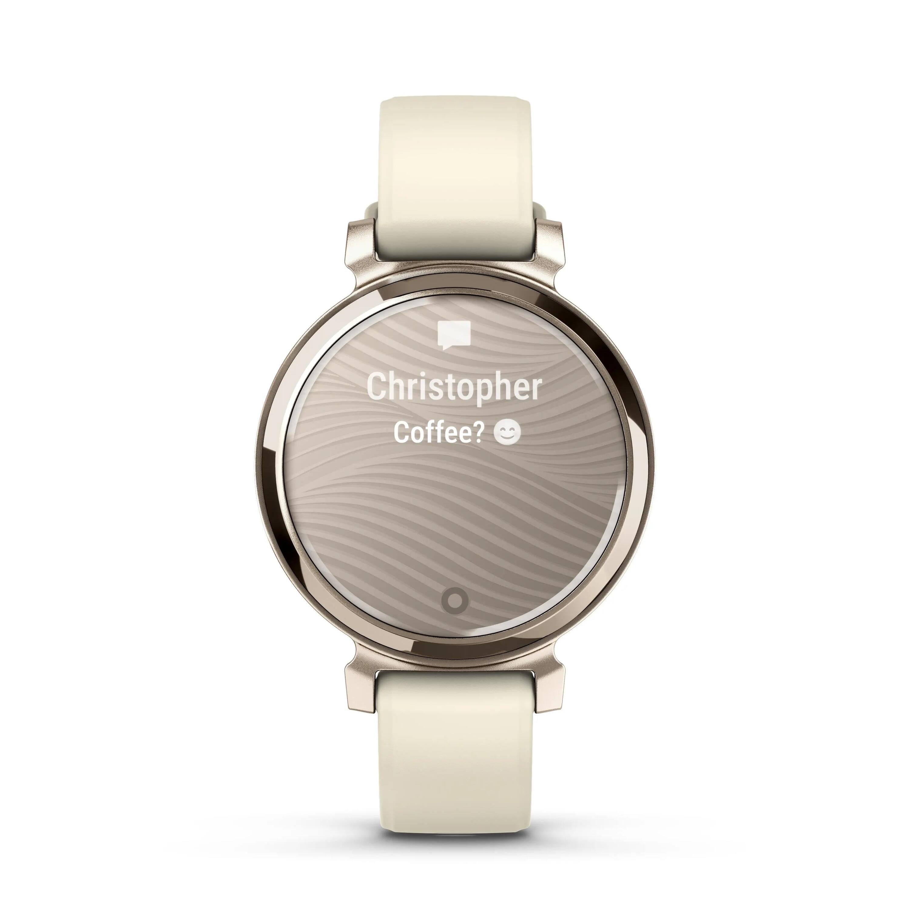 RELOJ GARMIN LILY 2 SPORT SMARTWATCH CREMA MUJER 6/8