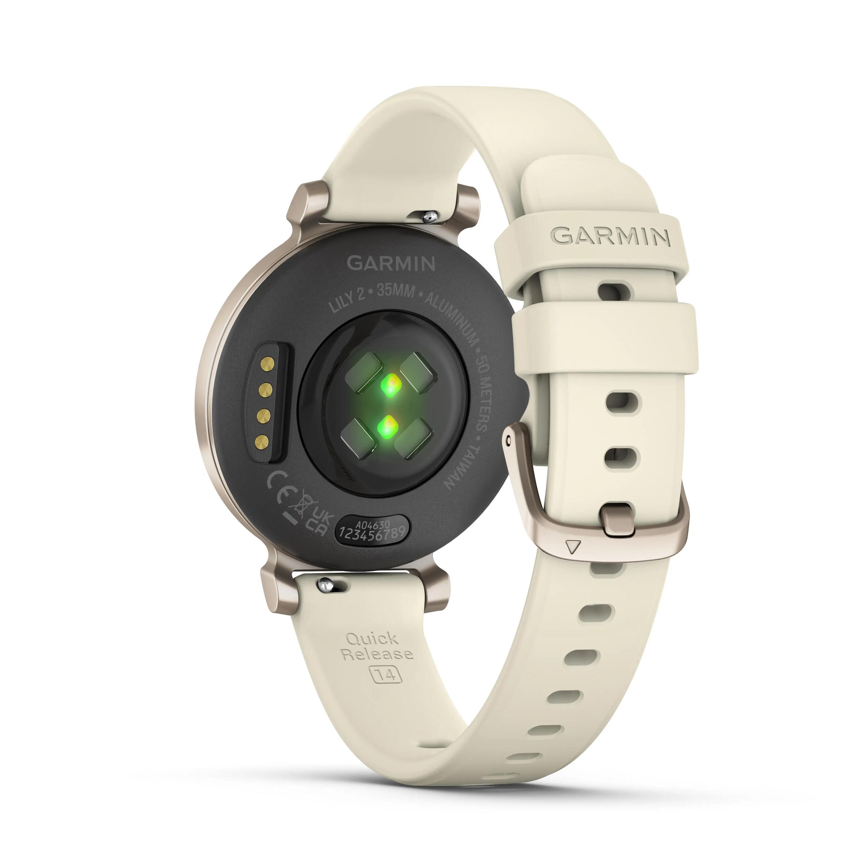 RELOJ GARMIN LILY 2 SPORT SMARTWATCH CREMA MUJER 3/8