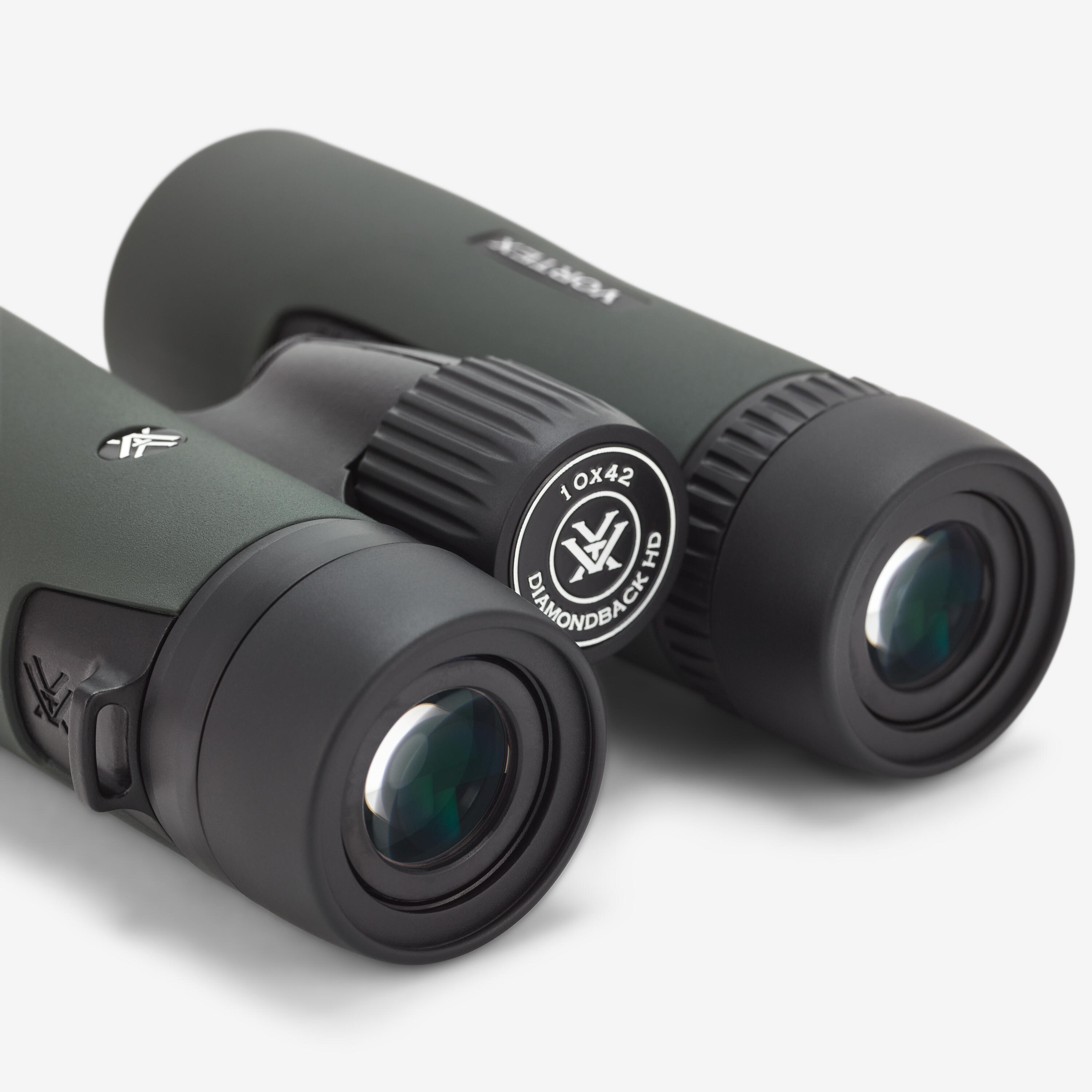 Waterproof hunting binoculars HD 10x42 - Khaki 2/5