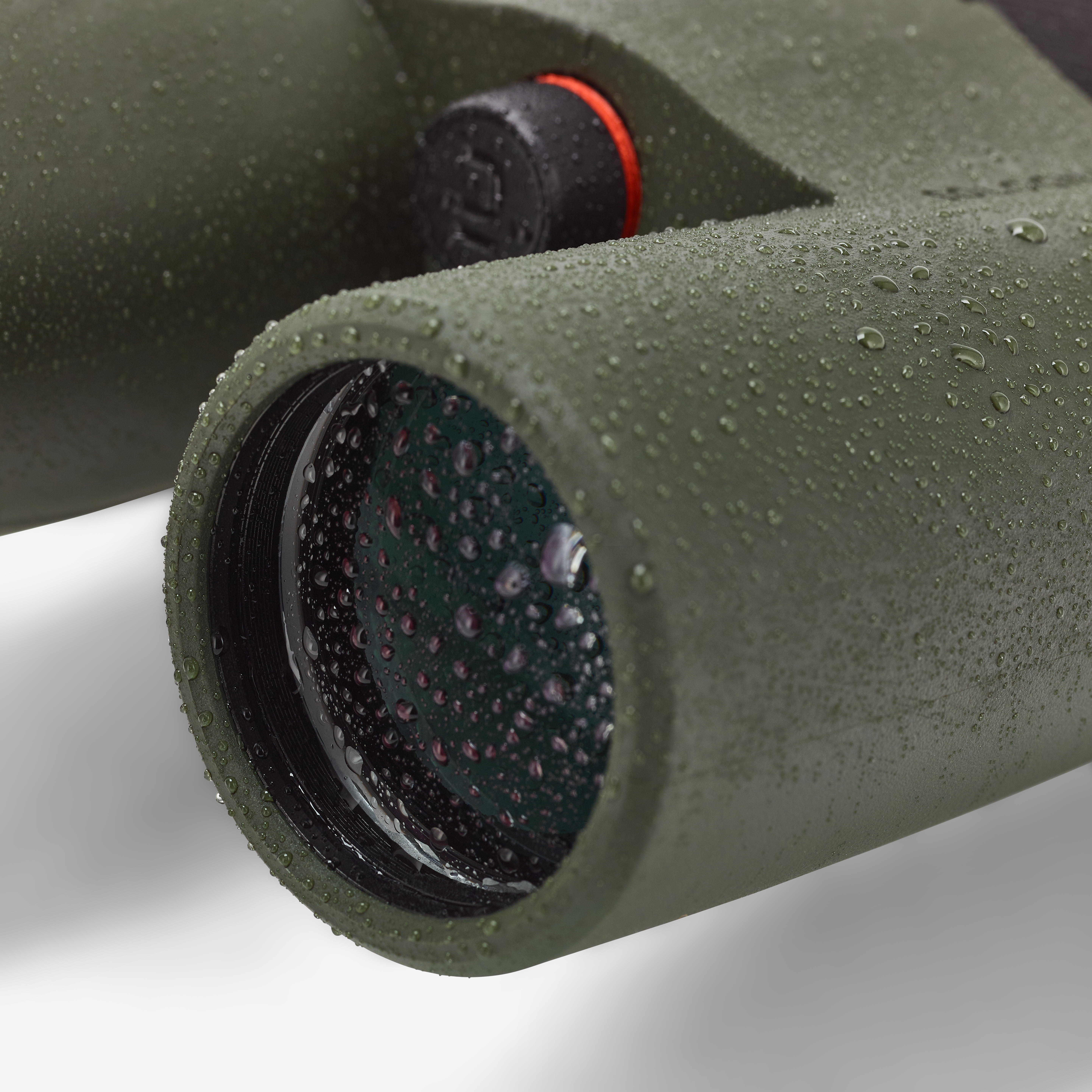 Waterproof Hunting Binoculars 10x42 - 500 Khaki - SOLOGNAC