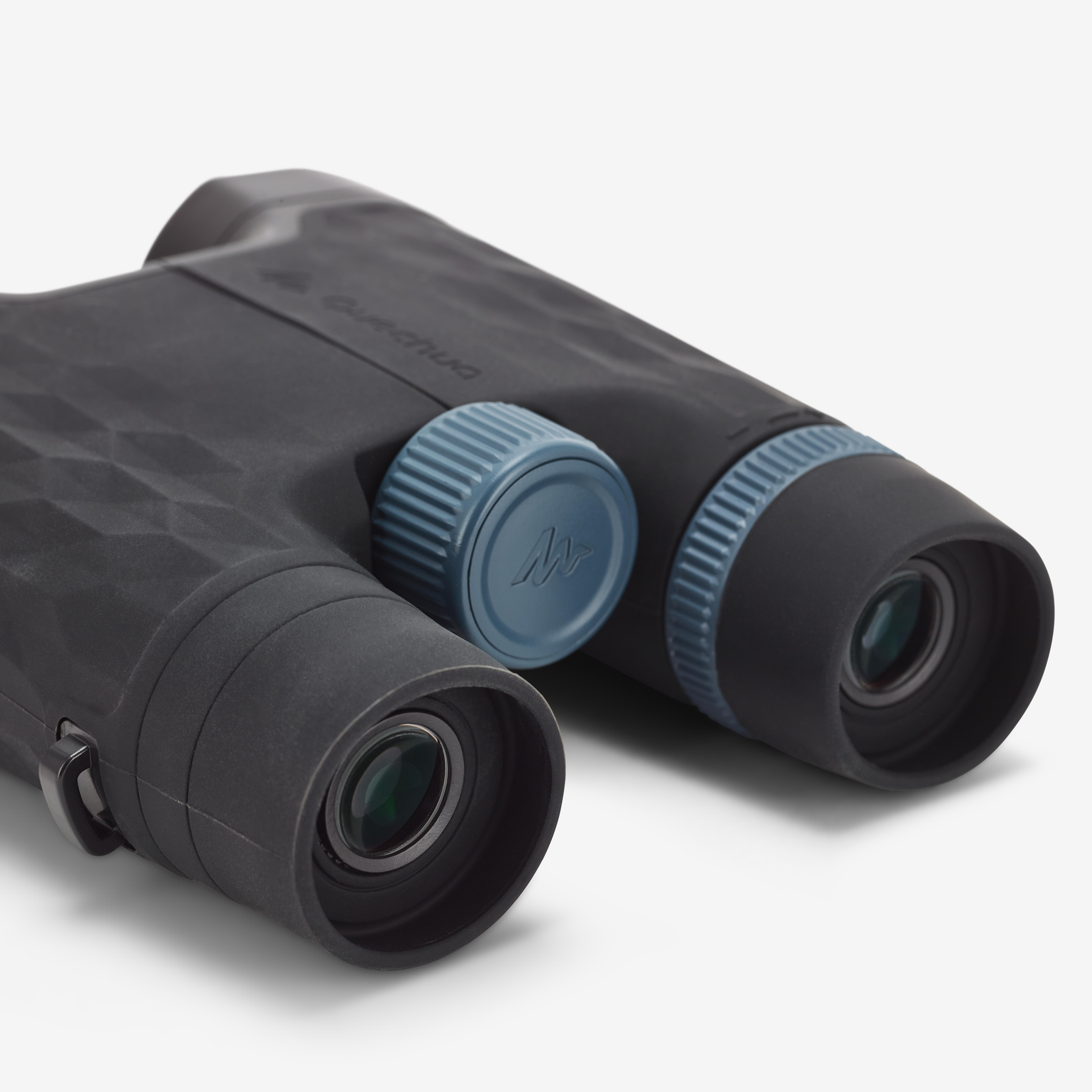 Adult Hiking binoculars with adjustment MH B560 x12 magnification  Black