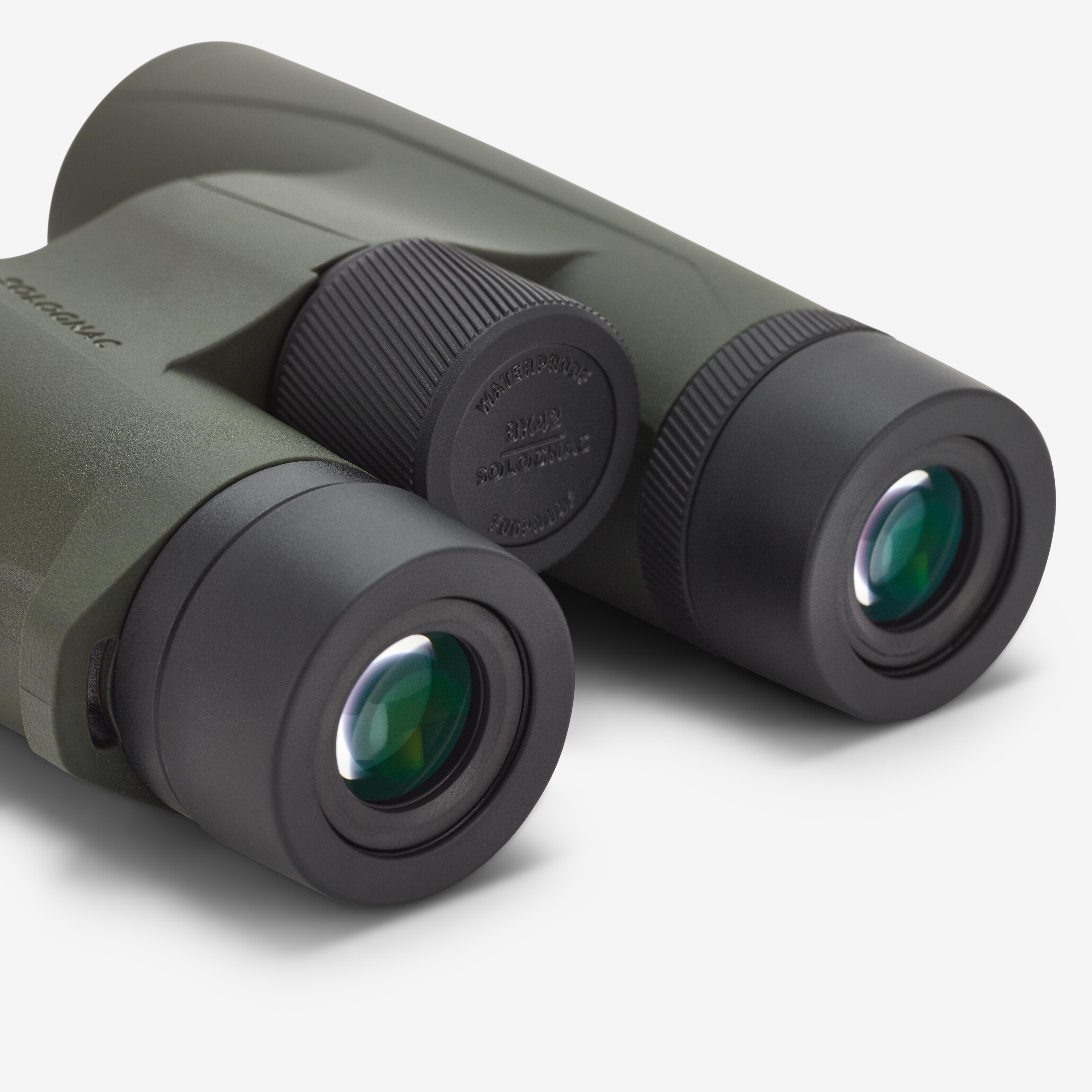 Wildlife Bird Watching Binoculars 500 8x42 - Black