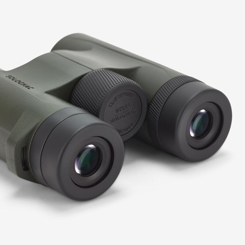 Jumelles chasse étanches 500 10x32 kaki Jumelles chasse étanches 500 10x32 kaki