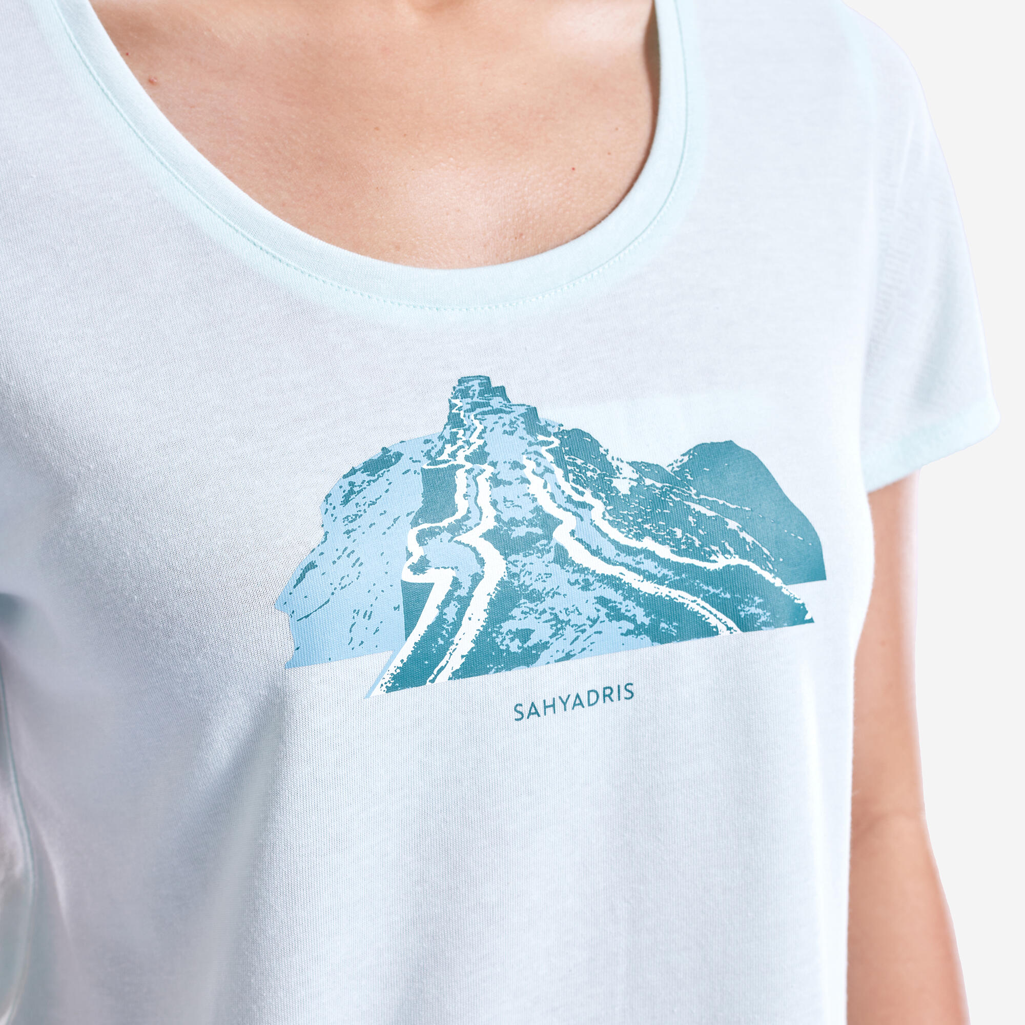 Women Hiking Breathable T-shirt - NH500 Sahyadris
