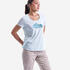 Women Hiking Breathable T-shirt - NH500 Sahyadris