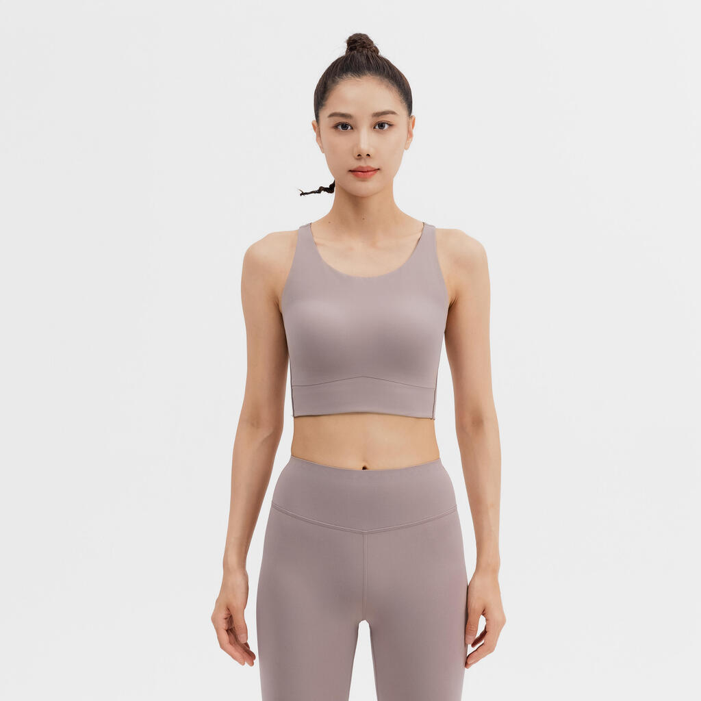 Brassière Longue Beauty Back - Marron