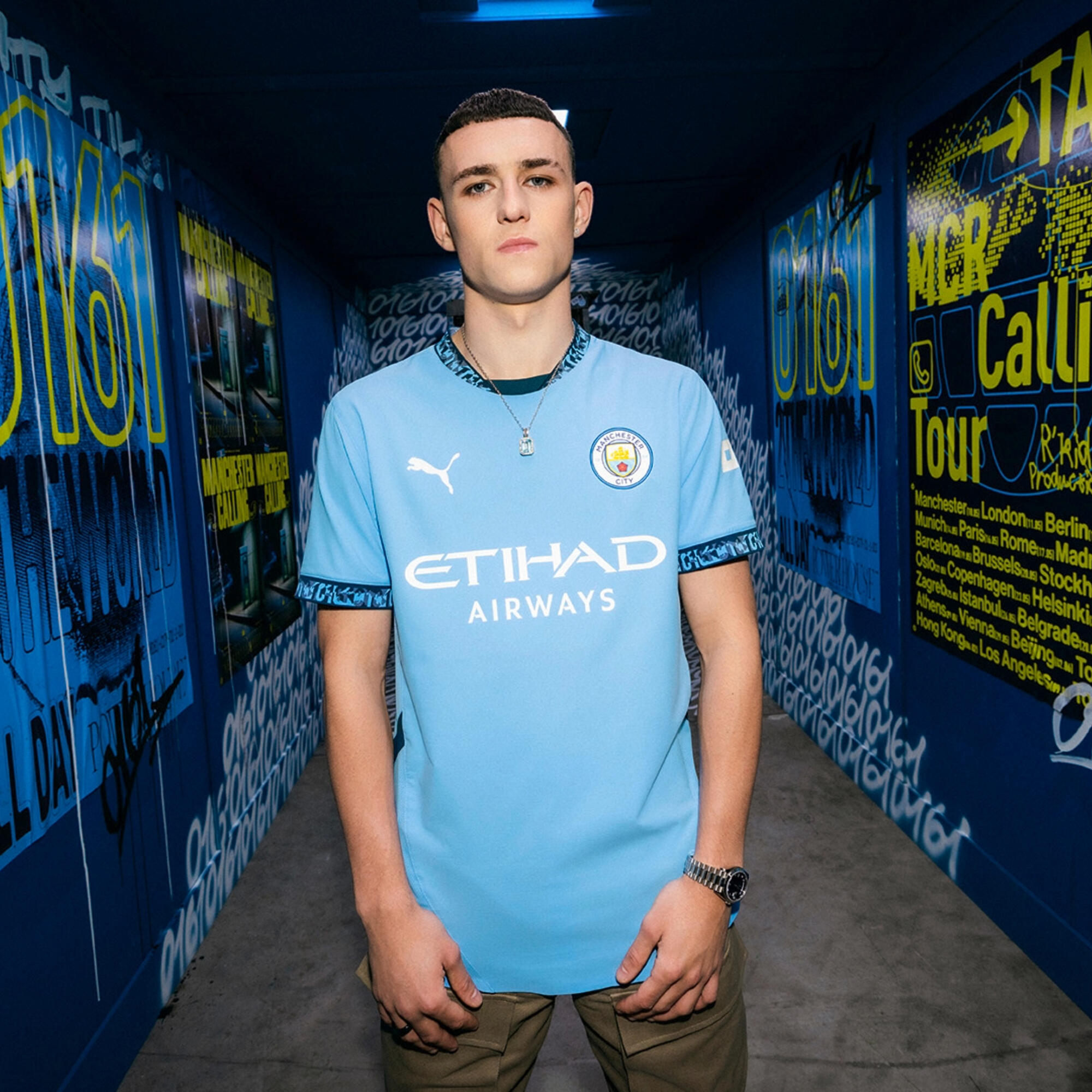 Adult Manchester City 24/25 Home Shirt | Decathlon