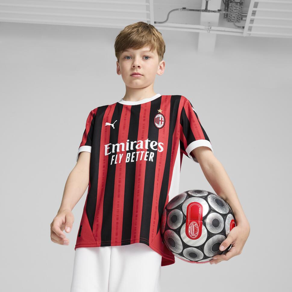 Koszulka piłkarska dla dzieci Puma AC Milan domowa 24/25