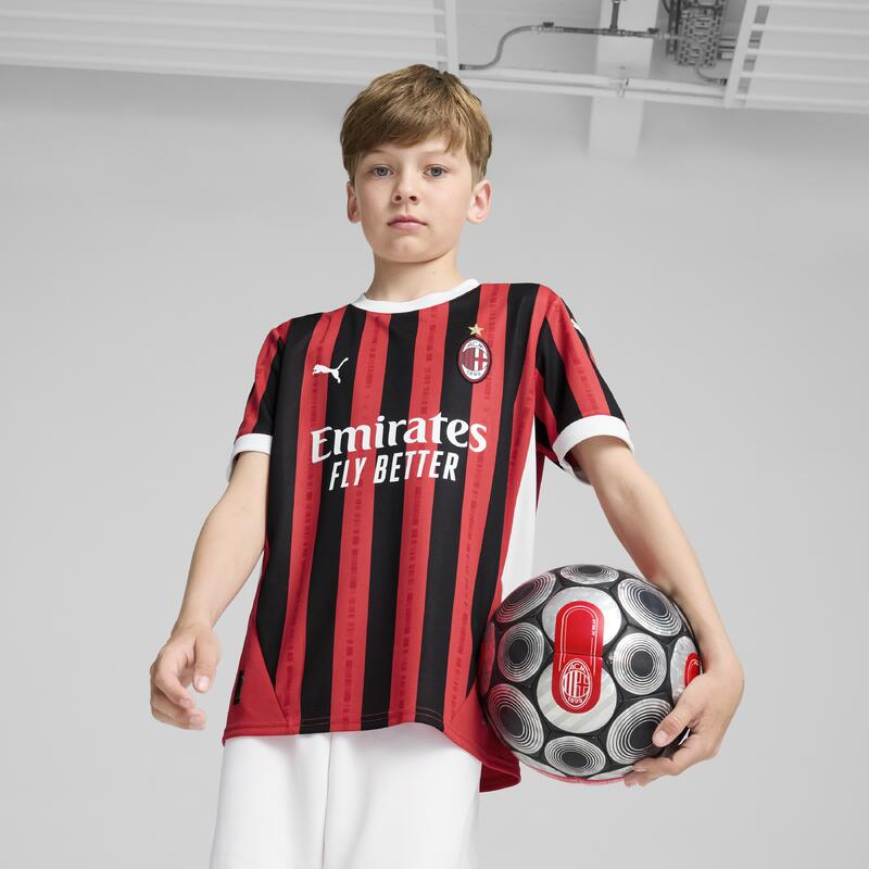 Dětský fotbalový dres AC Milán na domácí zápasy 2024/25