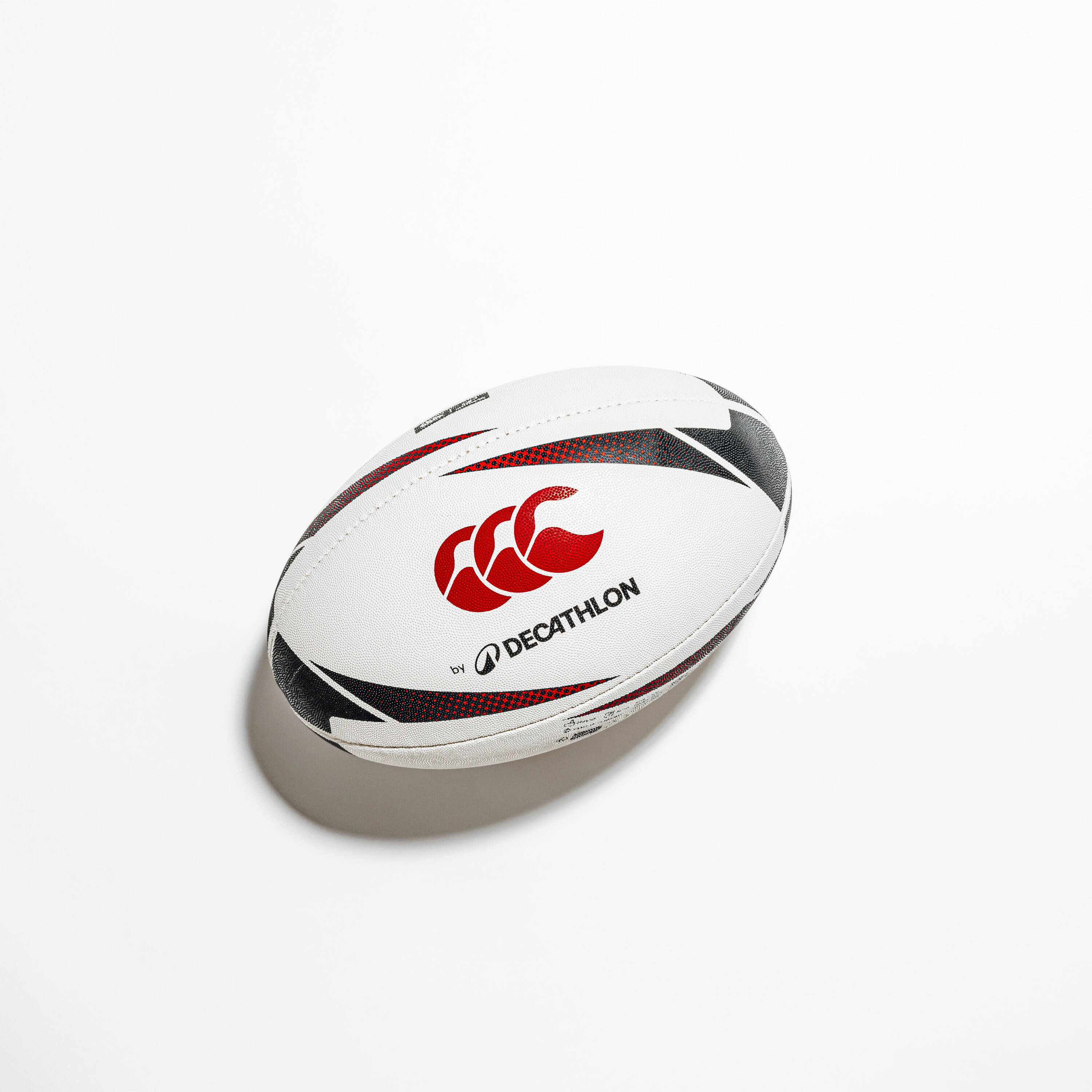 Rugby Size 4 Training Ball - Black -  5