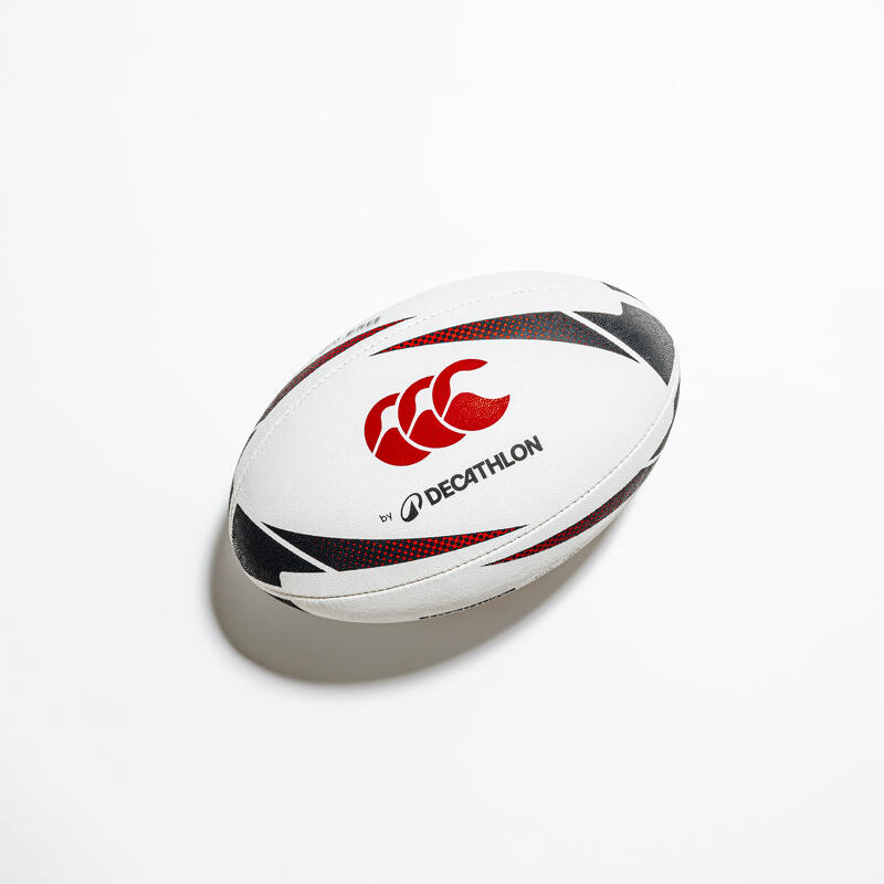 Rugbybal M5 trainingsbal Decathlon | Canterbury zwart/rood