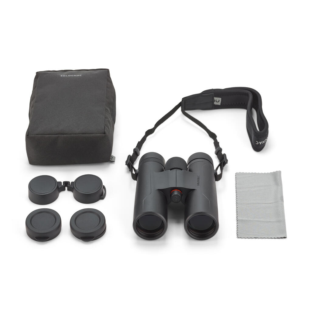 Waterproof hunting binoculars 100 10x42 - black