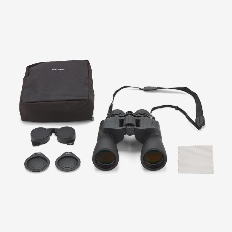 Binoclu 500 Porro negru 10x50     
