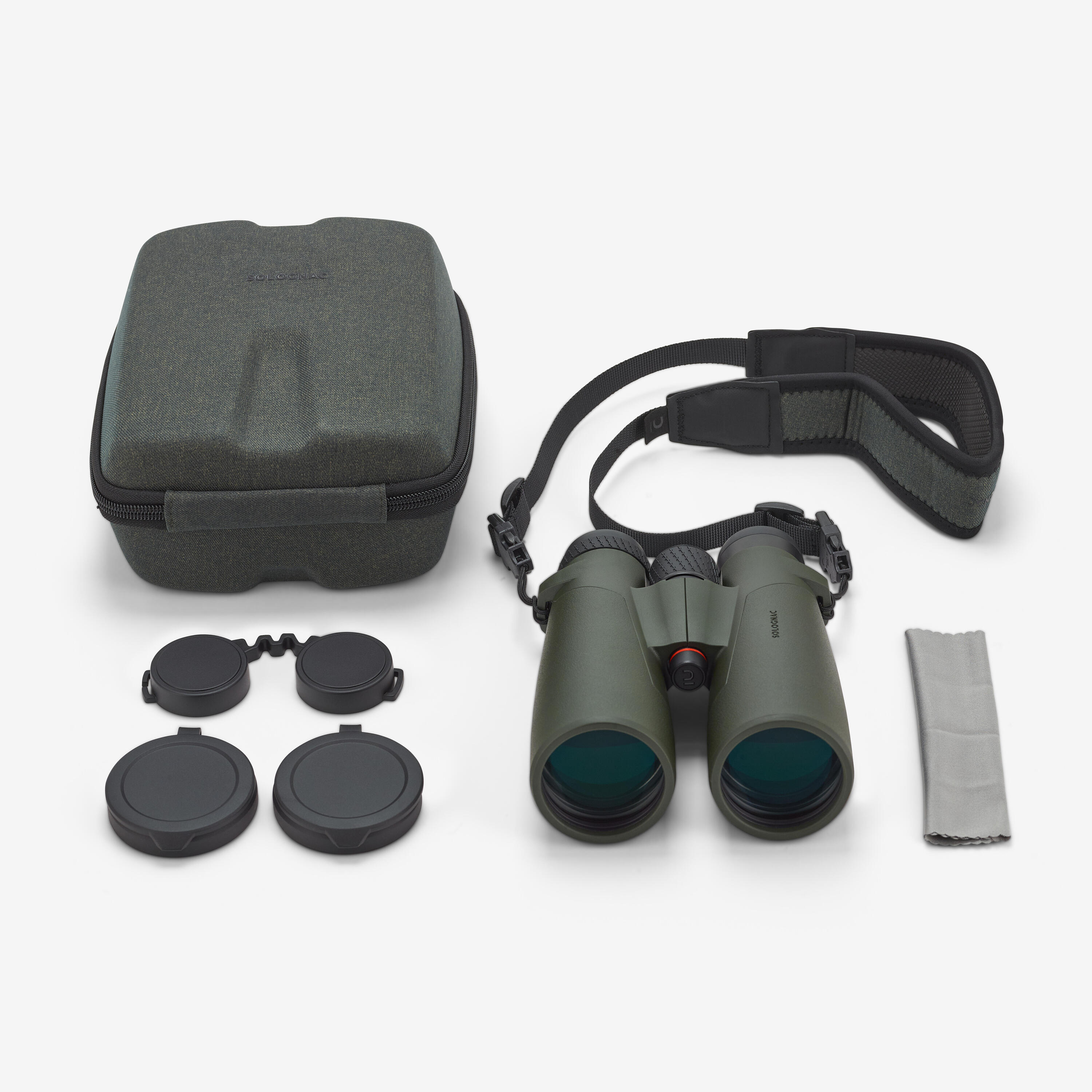 Waterproof hunting binoculars 900 8x56 - khaki 5/6