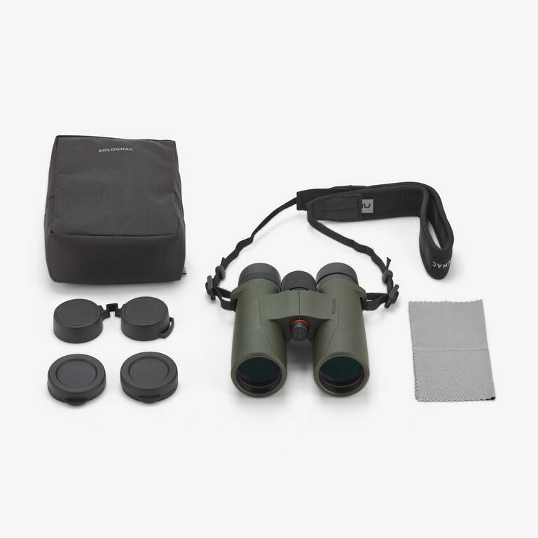 Waterproof hunting binoculars 500 8x42 - khaki