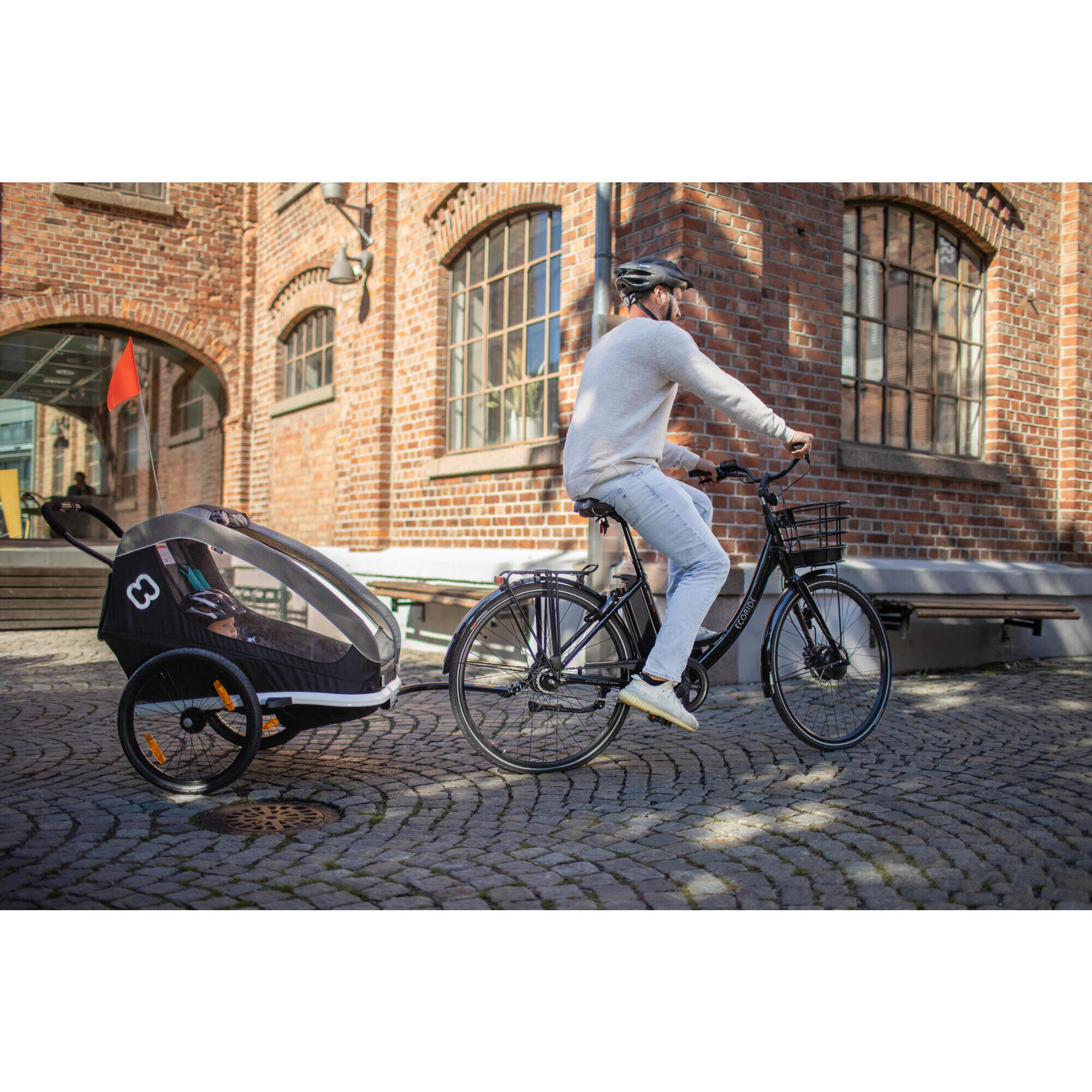 Hamax Rimorchio per biciclette Traveller