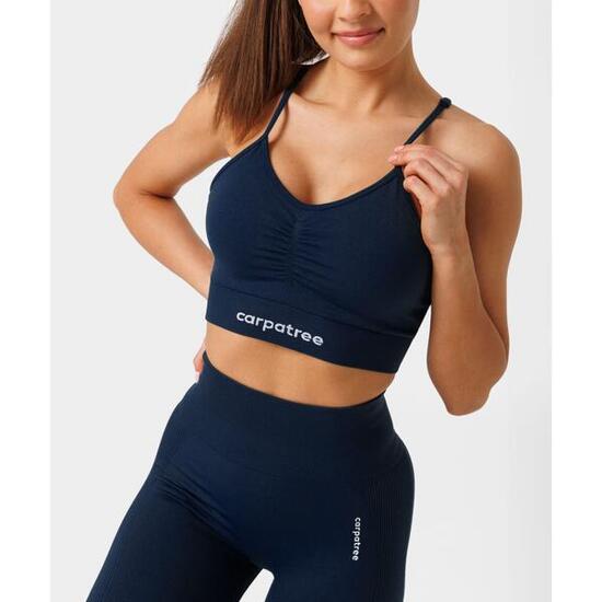 Biustonosz bezszwowy Carpatree Allure granatowy
