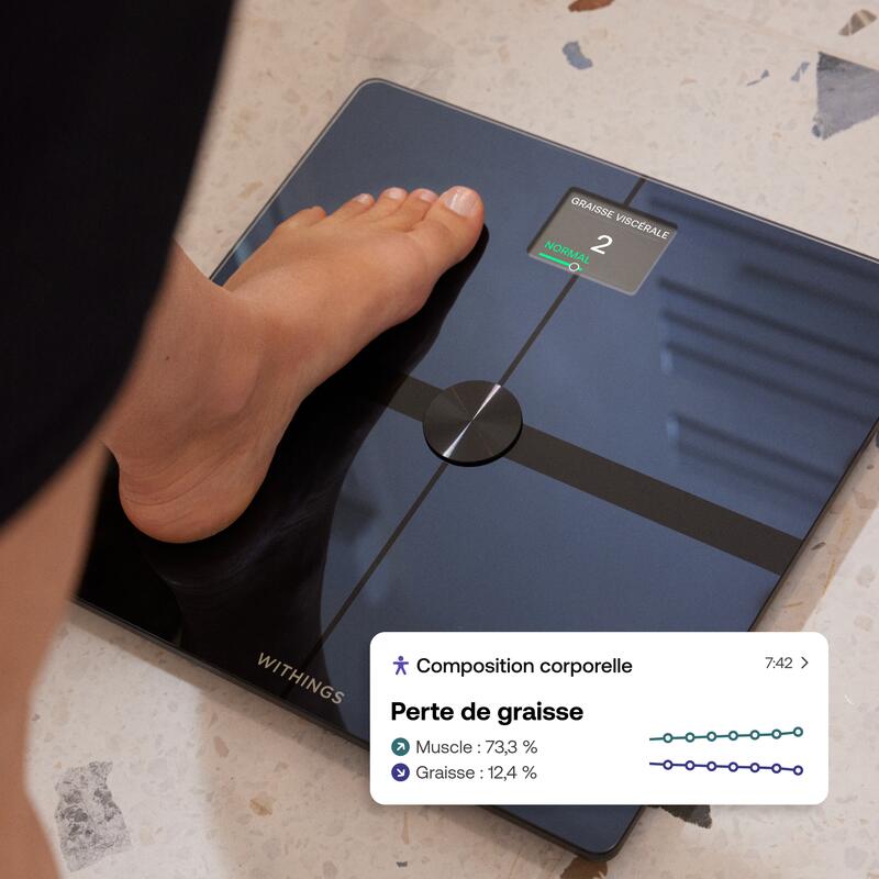 Balança Conectada Composição Corporal Avançada Body Smart Preto