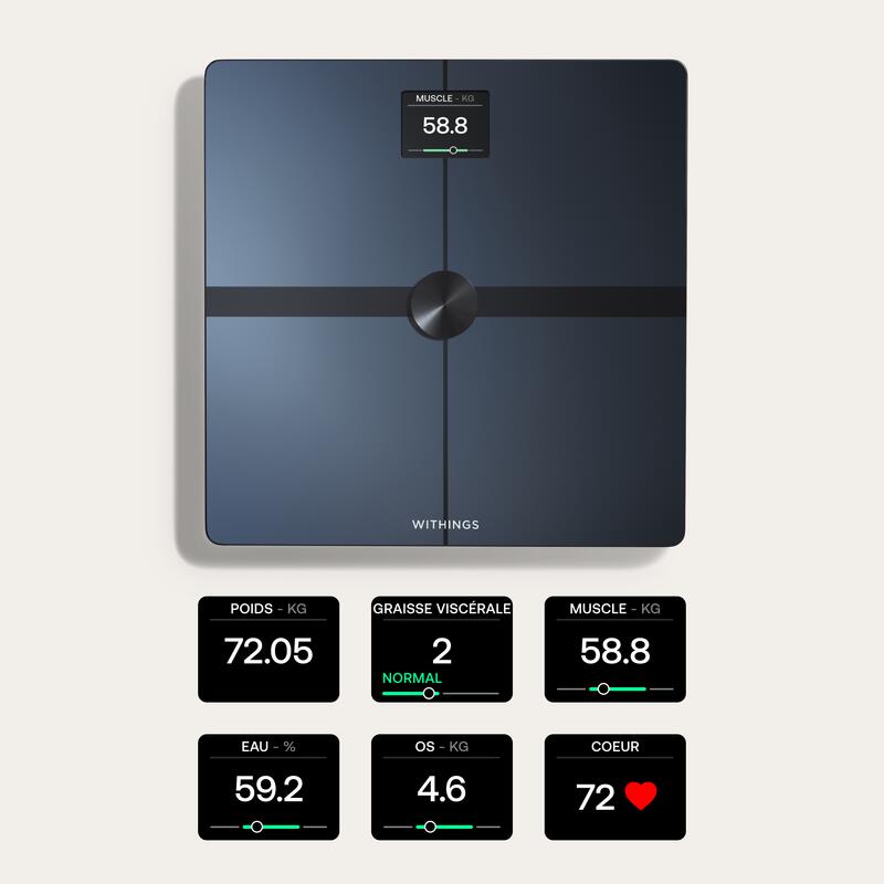 Balança Conectada Composição Corporal Avançada Body Smart Preto