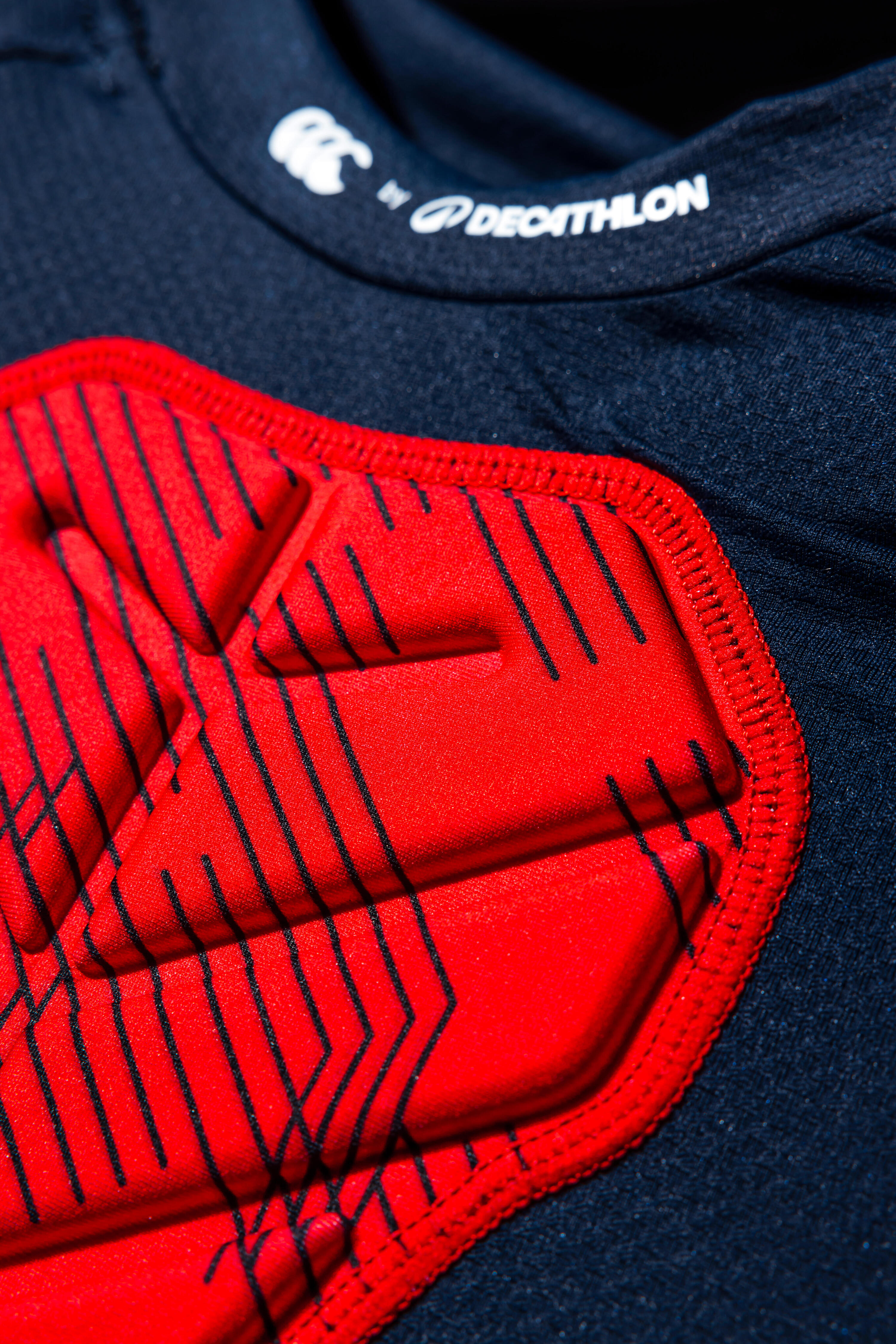 Epaulière de rugby Enfant - R500 Decathlon | Canterbury bleu 10/11