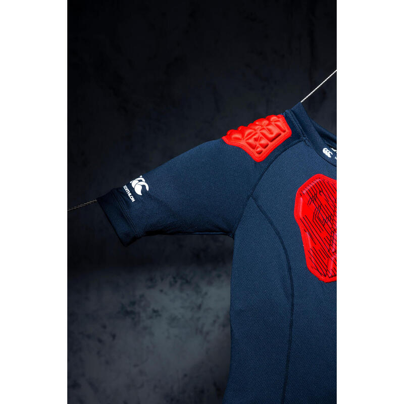 Epaulière de rugby Enfant - R500 Decathlon | Canterbury bleu