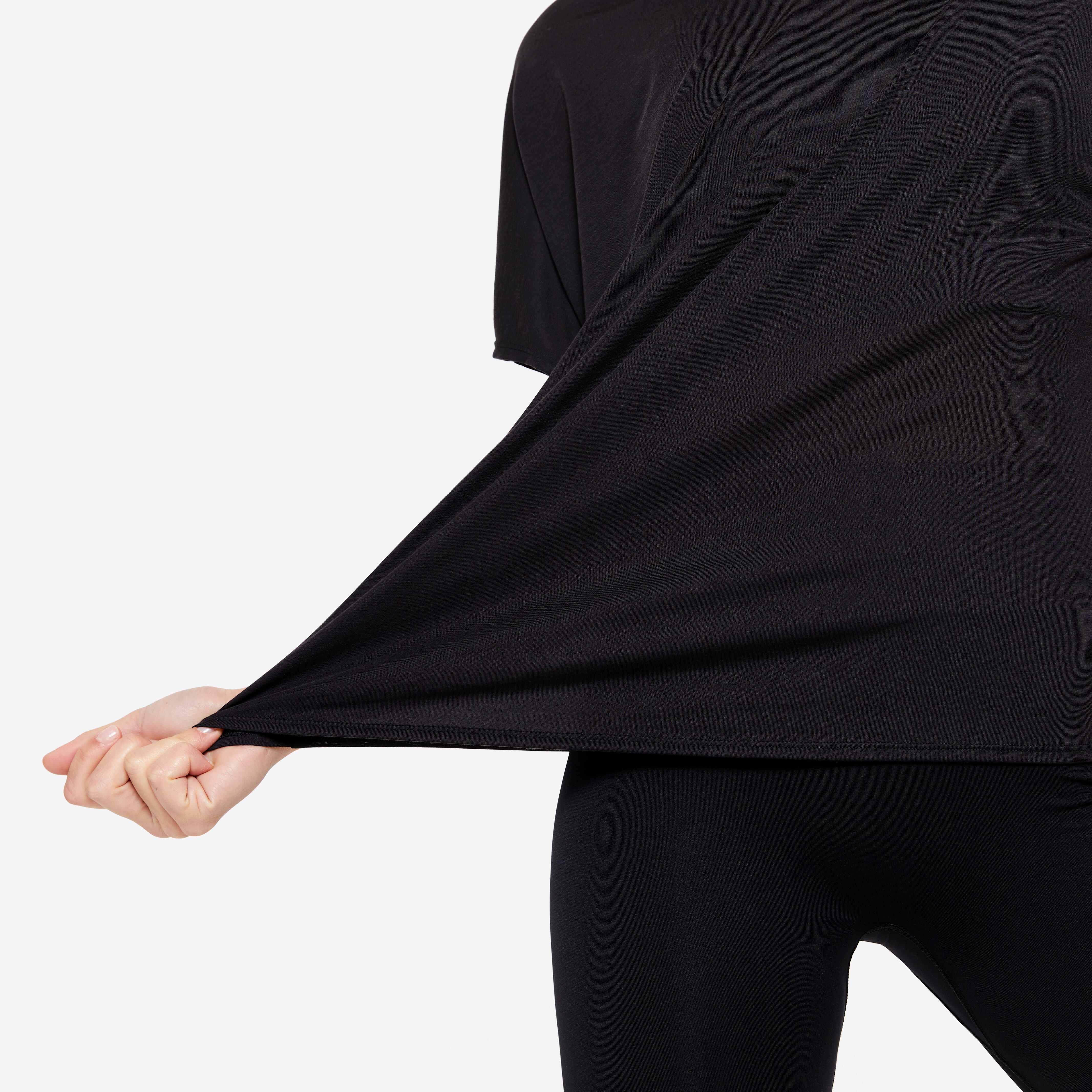 Women’s Modern Dance T-Shirt - Black - DOMYOS