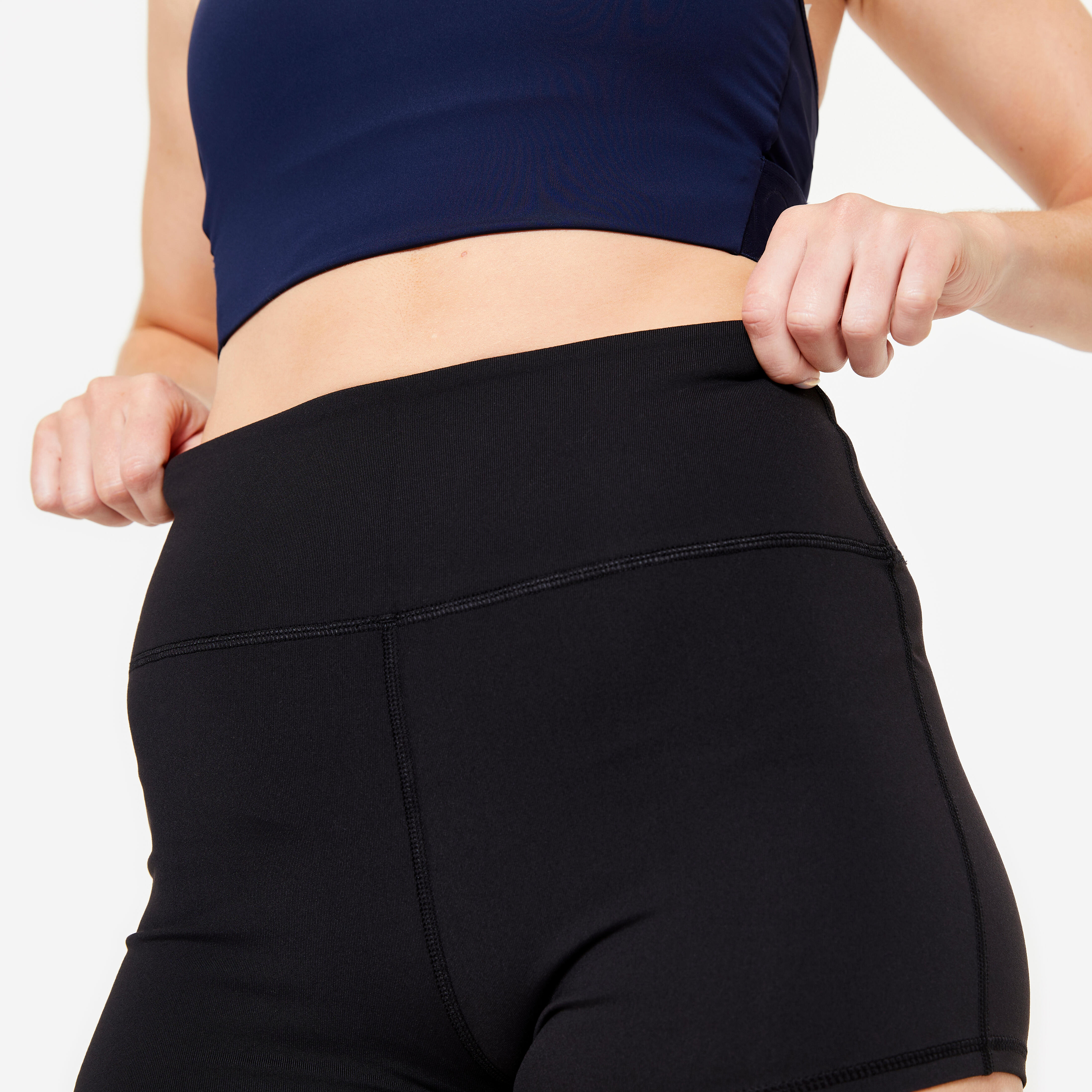 Women’s Modern Dance High-Waisted Shorts - DOMYOS