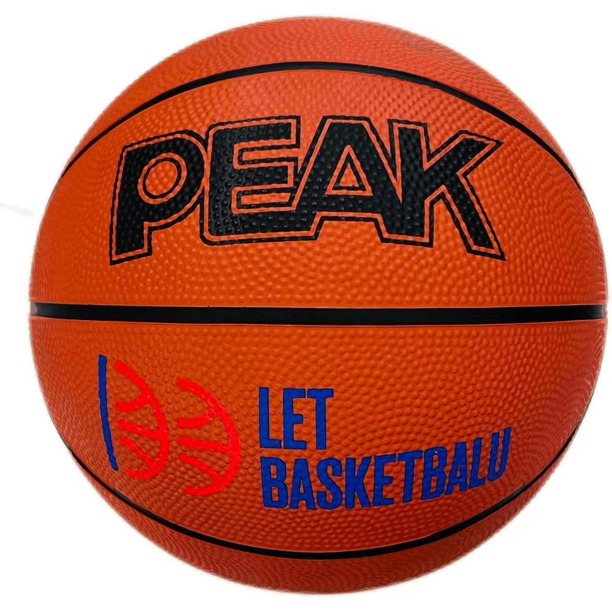Basketbalový gumový míč PEAK 100 let CZ basketbalu 2/2