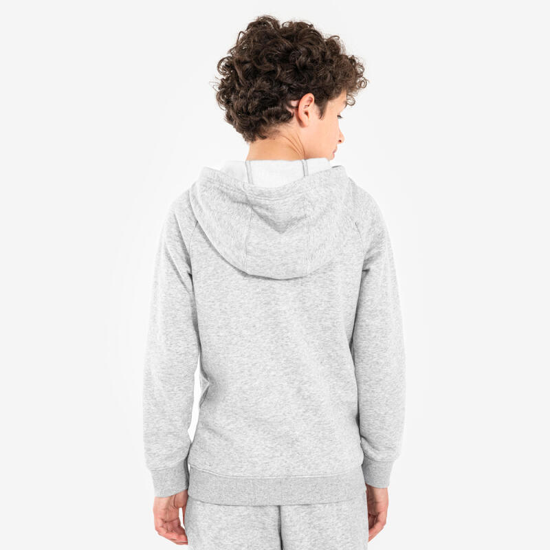 Sweat à capuche logo NBA enfant, Hoodie 900 NBA JR gris